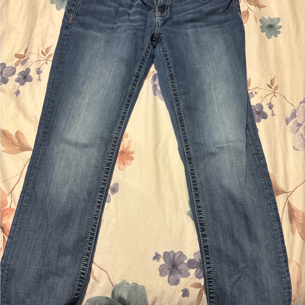 Miss Me Blue Ankle & Cropped Jeans